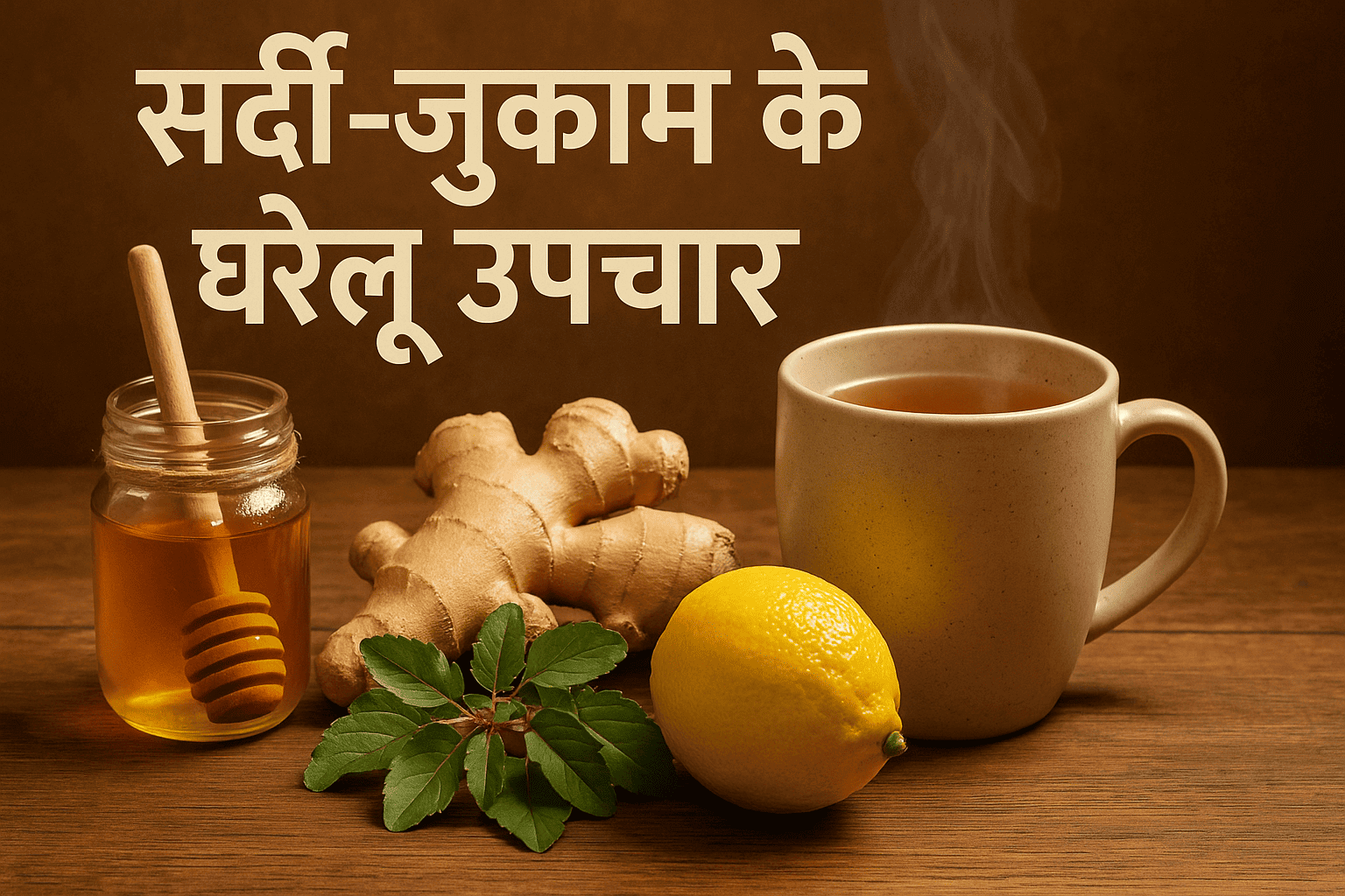 सर्दी-जुकाम के घरेलू उपचार